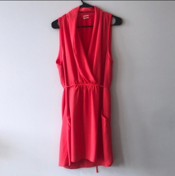 *SOLD* NWT Wilfred Aritzia Sabine Dress Flame Scarlet XS - Picture 3 of 5
